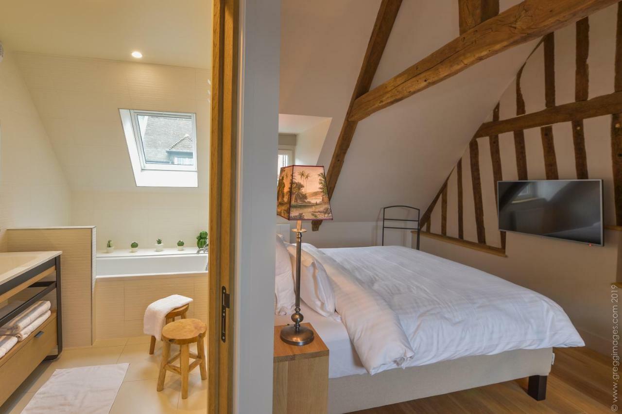 La Maison de Pierre et Valérie St Leonard Honfleur Exterior foto